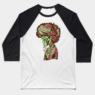 Pink and Mint Beauty In struggle Baseball T-Shirt